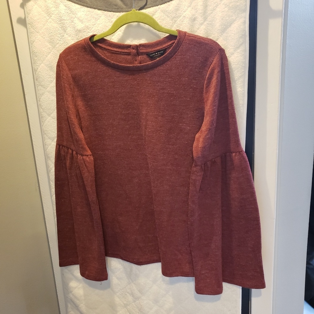 Lucky brand bell sleeve tee